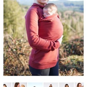 Latched Mama medium nursing pullover jacket
